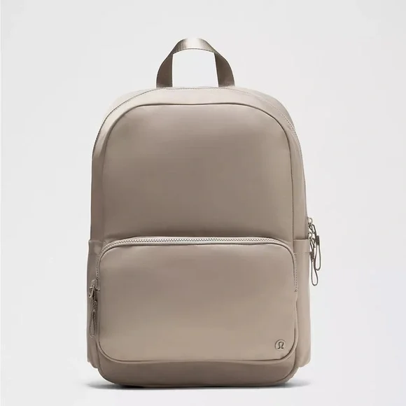 Lululemon Everywhere Backpack 22L- Warm Ash Grey/Sheer Oak - Picture 1 of 10